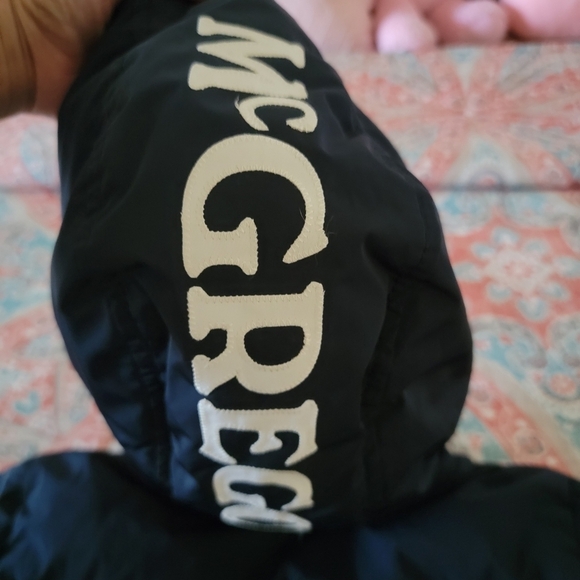 American Boys Mc Gregor Jemi Jacket Youth Sz 12 Blue Reversible Detachable Hoody - Picture 3 of 12